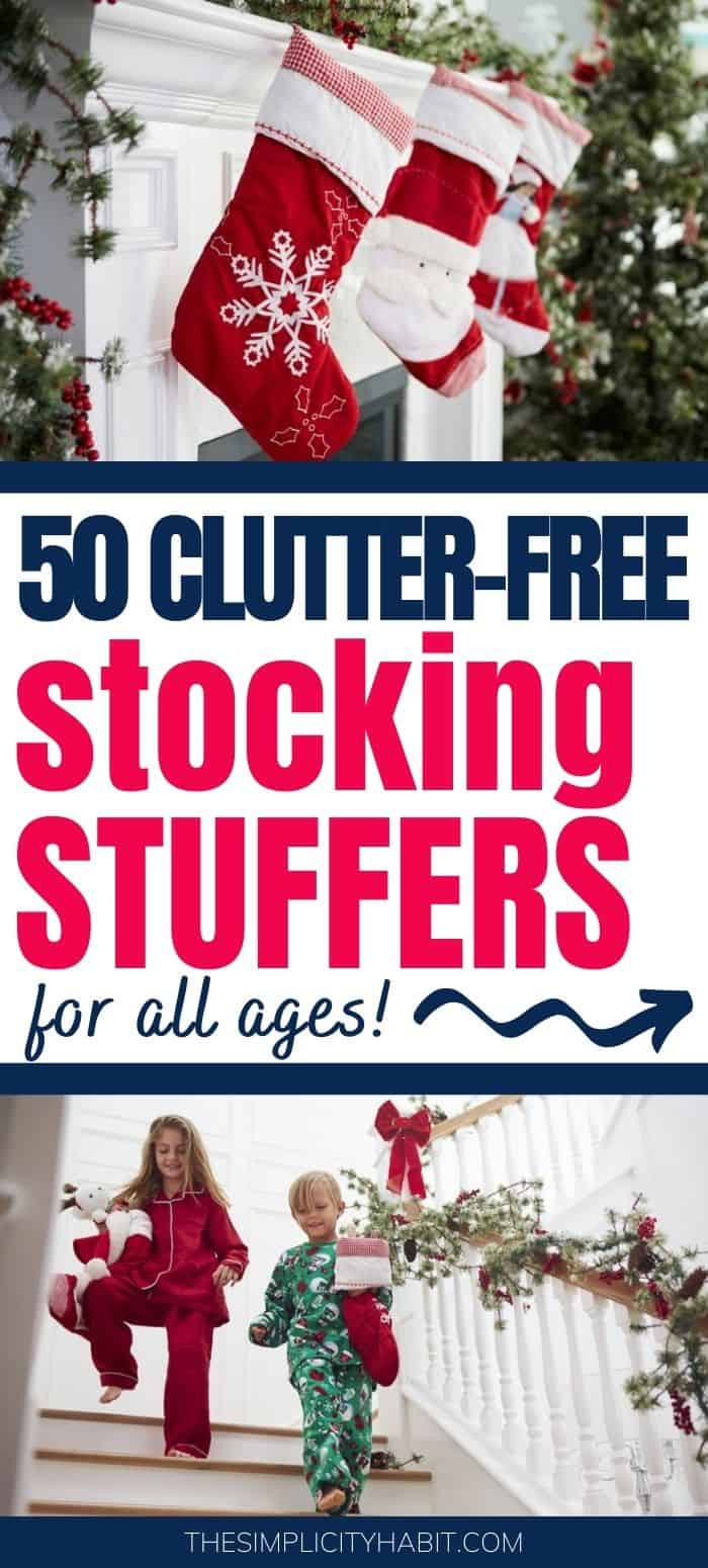 Clutter-Free Stocking Stuffers for All Ages - The Simplicity Habit