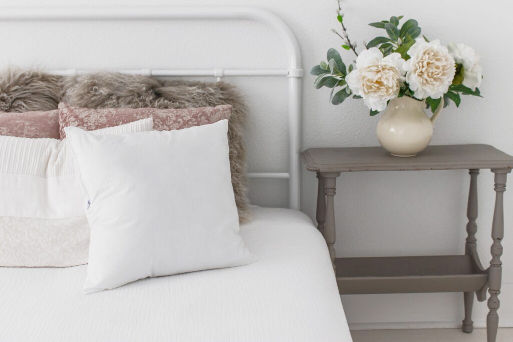 clean bedroom
