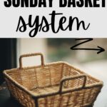 Sunday basket system